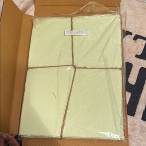 Light Green Fabric Sheets